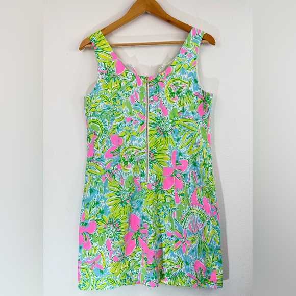 Lilly Pulitzer Coconut Jungle Cathy Shift Dress Size 4 - Picture 5 of 14